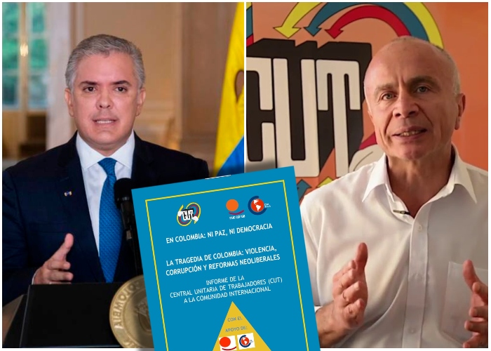 La CUT de gira por Europa con queja sobre Duque