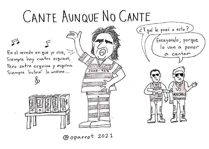 Caricatura: Cante aunque no cante