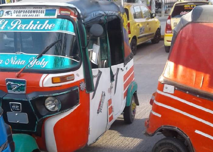 Por qué en Soledad, Atlántico, la gente prefiere los mototaxis