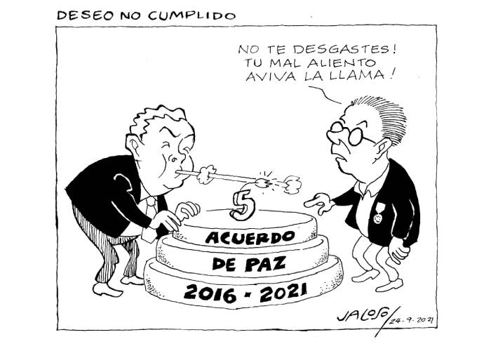 Caricatura: Deseo no cumplido