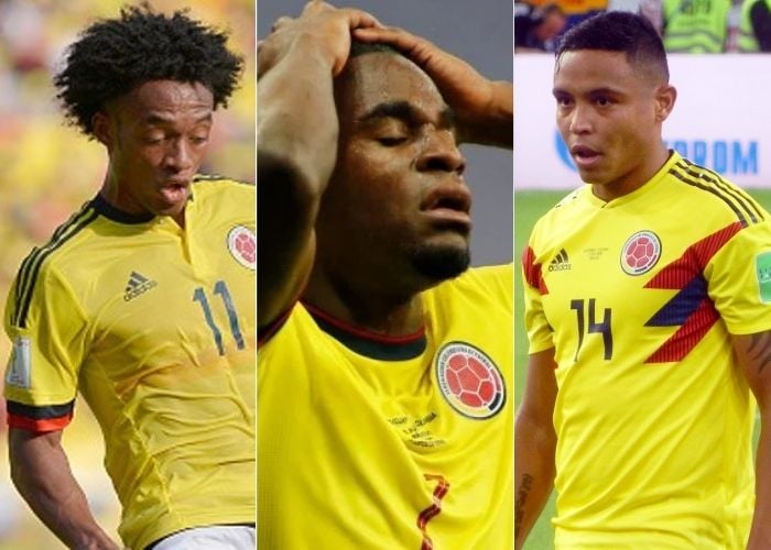 Duván Zapata, Cuadrado y los más pecho fríos de la selección Colombia