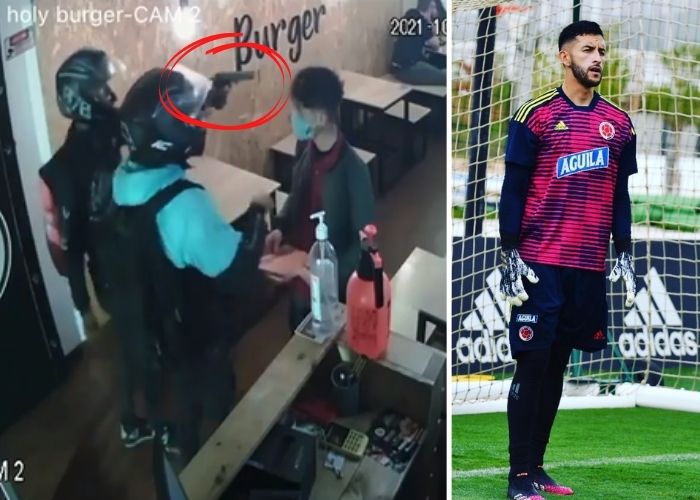 Mientras Camilo Vargas estaba en Barranquilla con la selección robaron su restaurante en Bogotá