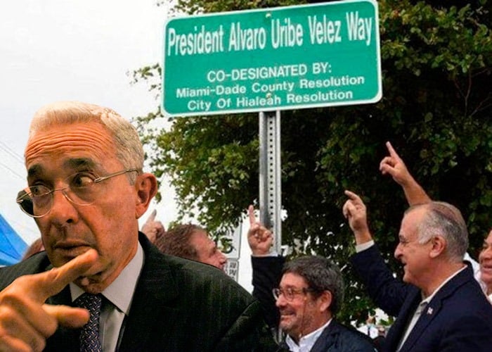 El alcalde gringo que hizo posible la calle con el nombre de Uribe en Estados Unidos
