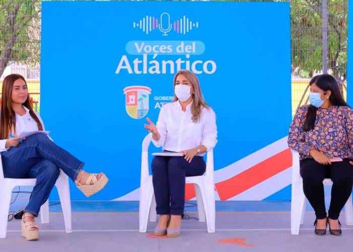 Gobernación del Atlántico le rinde cuentas a las mujeres