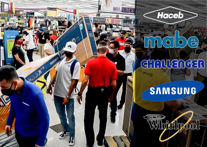 Cinco empresas controlan las ventas de electrodomésticos en Colombia