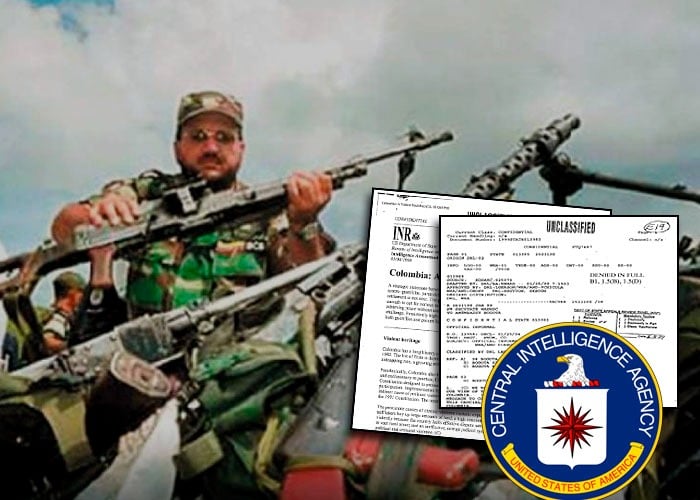 Los 10 documentos de la CIA que revelan la ayuda del Estado a los paramilitares