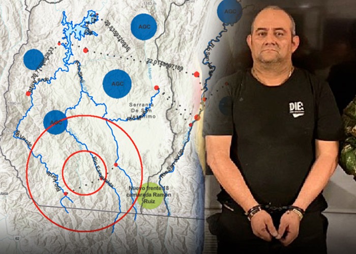 El fuerte de seguridad que construyó Otoniel y se le derrumbó antes de su captura