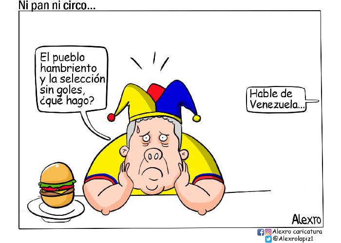 Caricatura: Ni pan ni circo