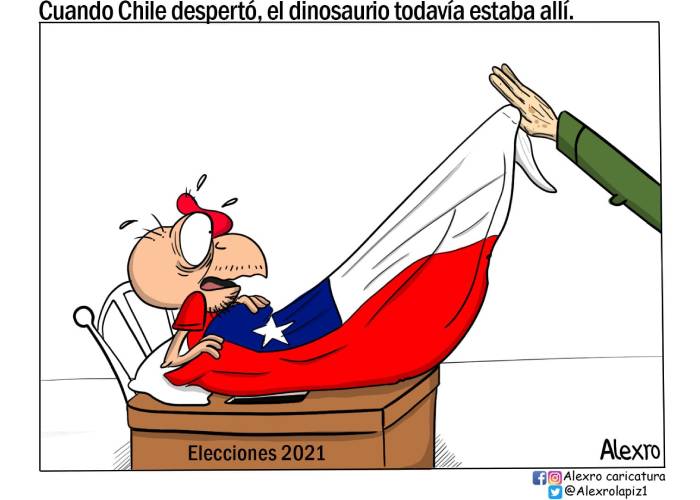 Caricatura: Cuando Chile despertó...