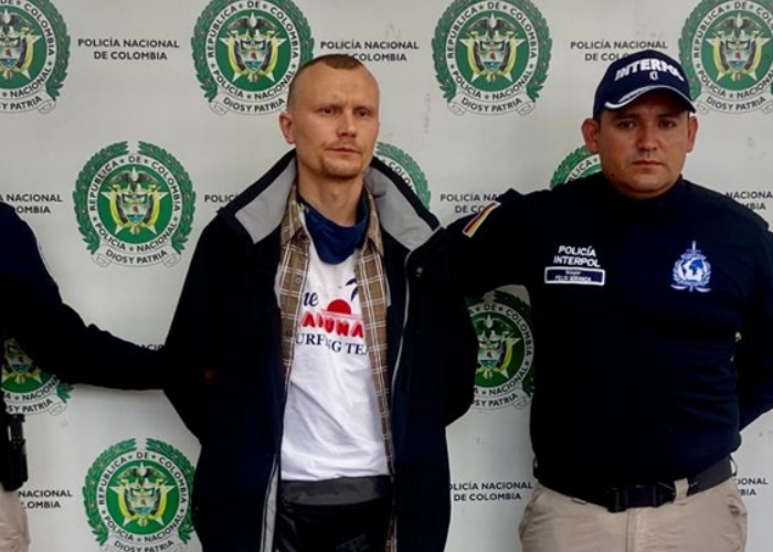 El peligroso ruso vinculado al Estado Islámico que capturaron en El Dorado de Bogotá