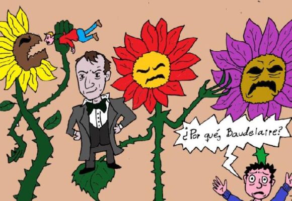 Caricatura: Doscientos años de Charles Baudelaire