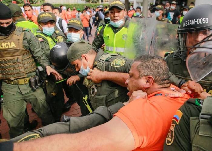 Intervención con agresividad: la marca registrada de Duque en Santa Marta