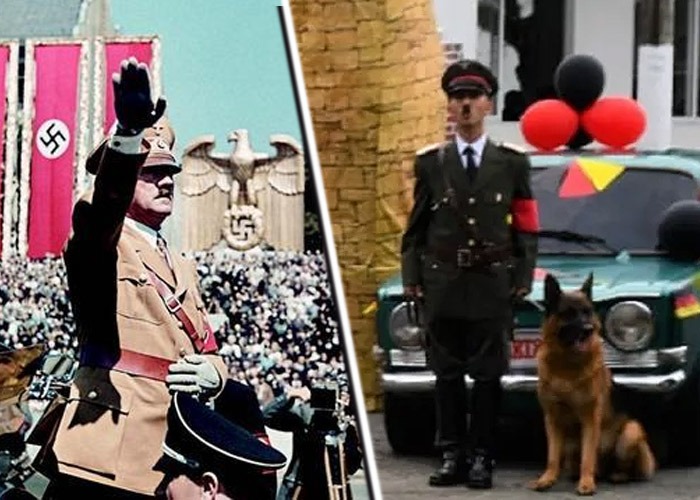 ¿Qué clase de imbéciles se aceptan en la policía para ignorar la maldad de Hitler?