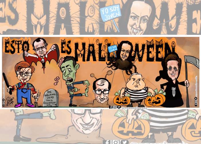 Caricatura: Eterno Halloween