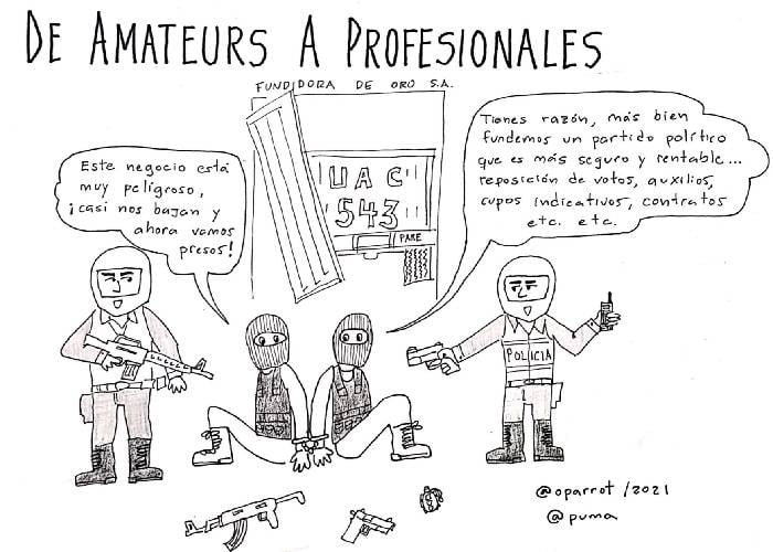 Caricatura: De amateurs a profesionales