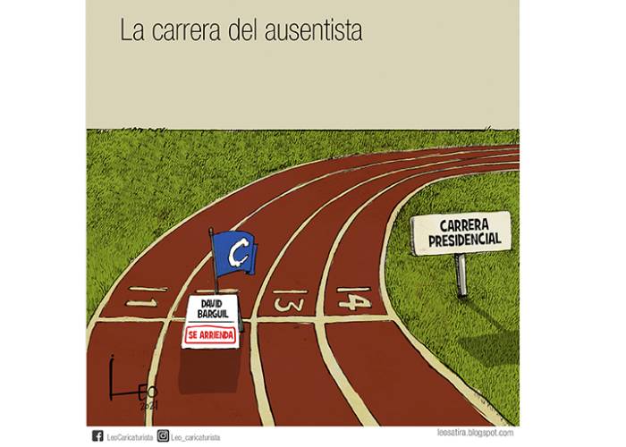 Caricatura: La carrera del ausentista