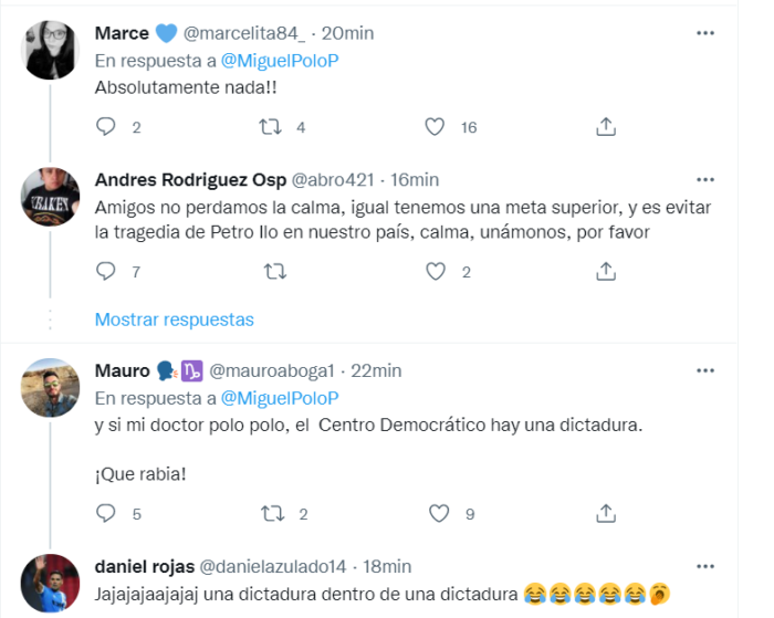  - El despecho infinito de Miguel Polo Polo por la derrota de Cabal