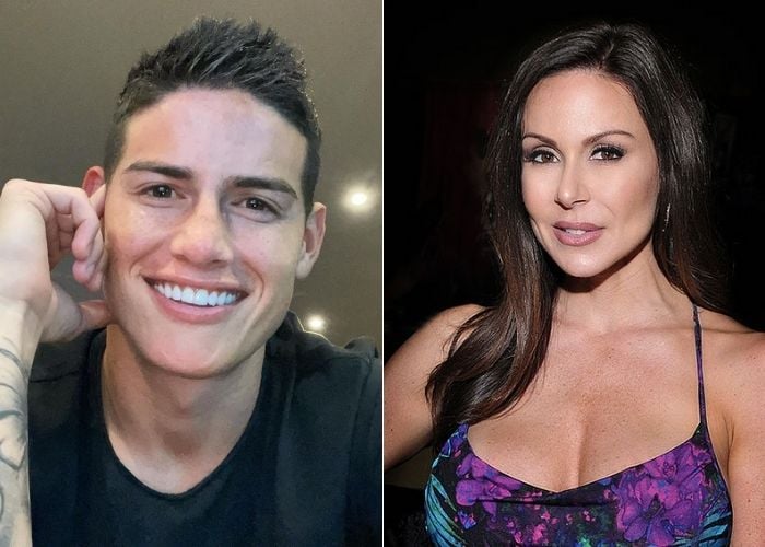 La actriz porno que daría la vida por una noche con James Rodríguez
