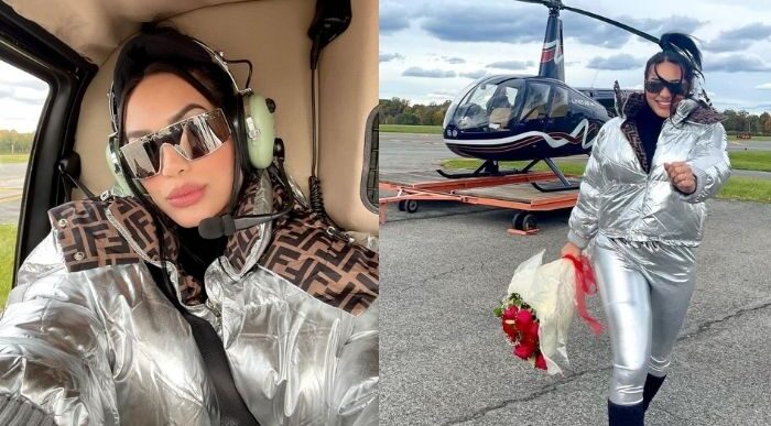  - Llegar al zoológico de New York en helicóptero: el último lujo de Andrea Valdiri