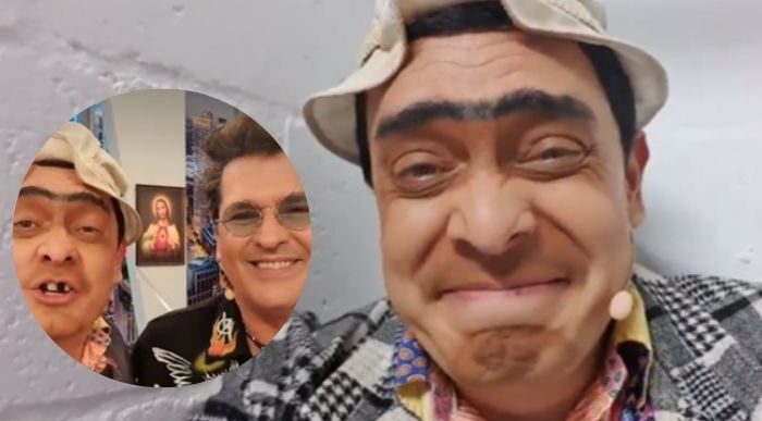  - Suso lloró de la felicidad por conocer a Carlos Vives