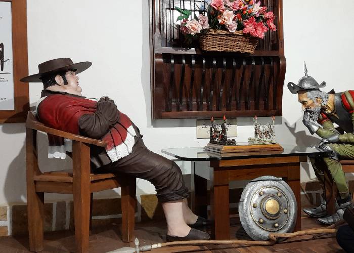 Las increíbles aventuras de Sancho Panza y don Quijote en Zapatoca (Santander)