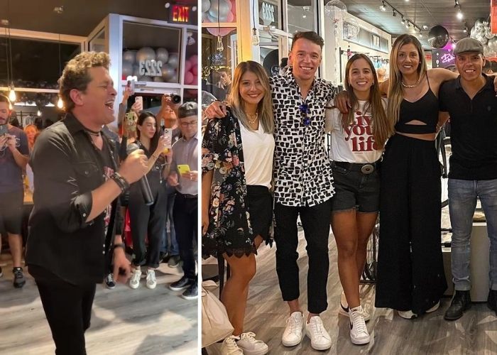 Rigo y Carlos Vives: de parranda en Miami por su nuevo negocio