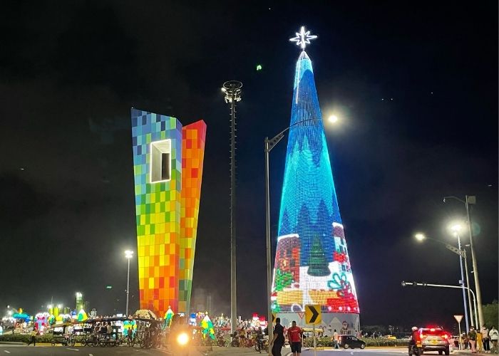 En Barranquilla se encendió la navidad