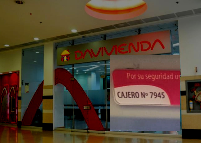 Del cajero de Davivienda que se queda los retiros en Bogotá y otras estafas