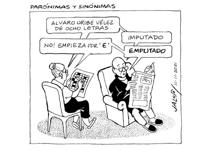Caricatura: Parónimas y sinónimas