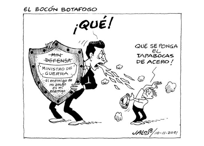 Caricatura: El bocón botafogo