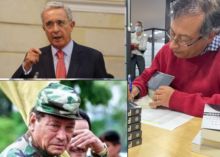 Petro contra Uribe y contra las Farc
