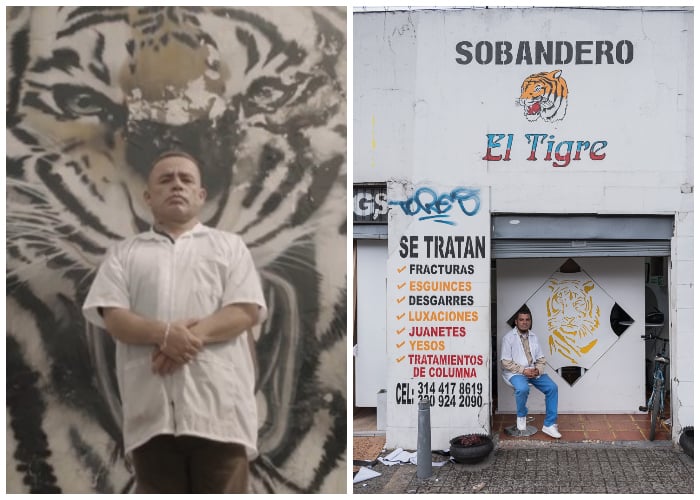 Las mágicas manos del Tigre, el sobandero más antiguo de Bogotá