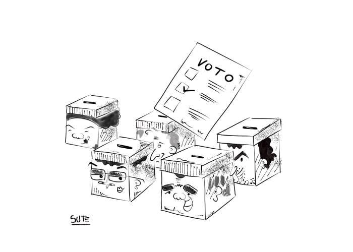 Caricatura: #YoQuieroVotarPor