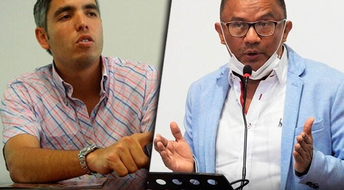  - Juan Carlos Abadía, como Pedro por su casa en los pasillos del Concejo de Cali