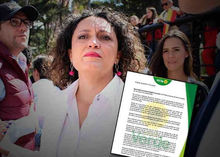 Los Verdes se rehúsan a perder a Angélica Lozano, la senadora más votada del país