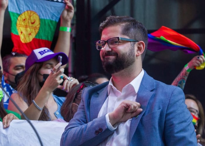 Un joven líder estudiantil, el nuevo presidente de Chile