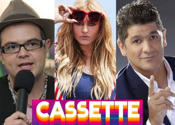 Paulina Rubio, Aleks Syntek y Eddy Herrera en un mismo escenario en Bogotá