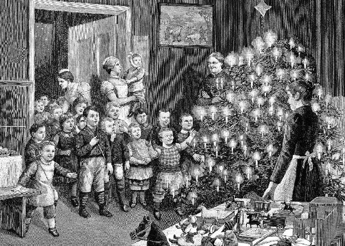 El histórico origen del árbol de Navidad