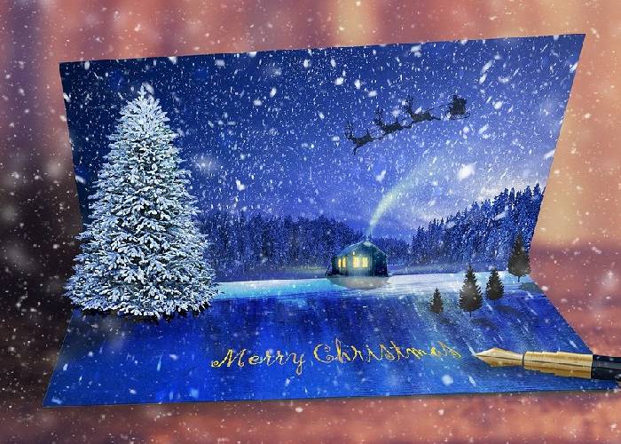 El empalagoso lenguaje de las tarjetas navideñas