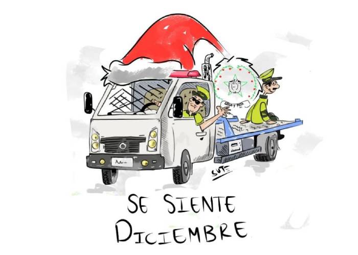 Caricatura: Se siente diciembre