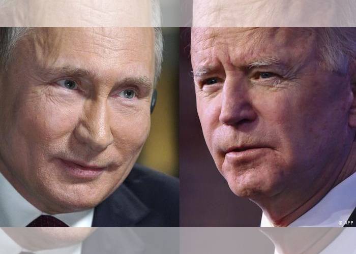 Vladímir Putin a Joe Biden: sanciones podrían 