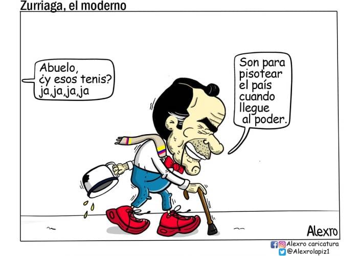 Caricatura: Zurriaga, el moderno