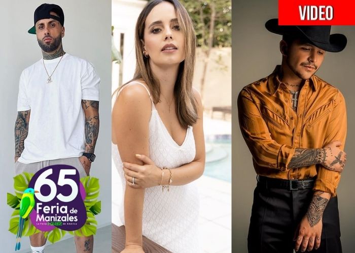 Nicky Jam, Milena López y Christian Nodal juntos en una sola ciudad de Colombia