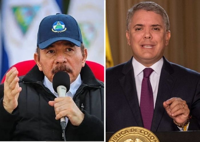Rifirrafe entre el gobierno Duque y Daniel Ortega de Nicaragua