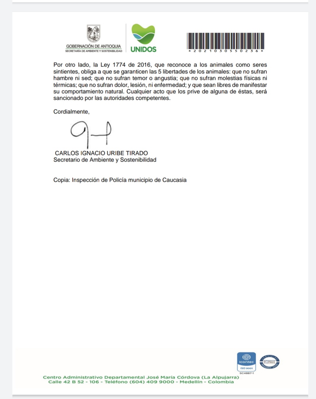  - El gobernador de Antioquia intenta por decreto frenar las corralejas