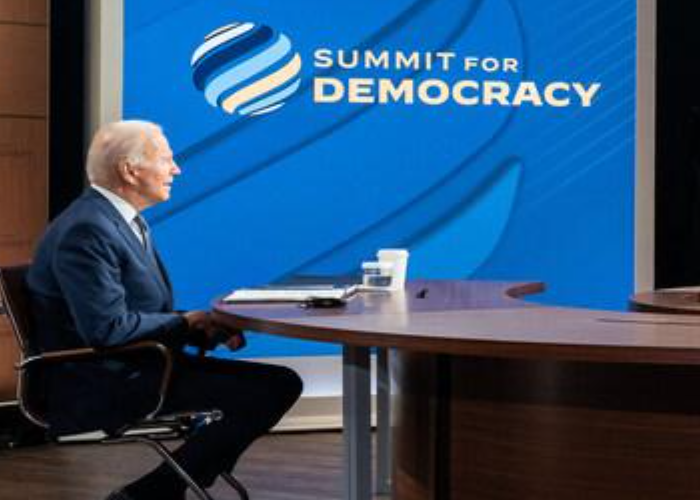 La cátedra de Democracia de Joe Biden
