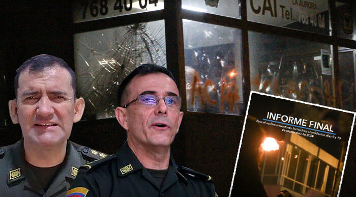  - Los comandantes que no controlaron a los policías el 9 de septiembre en Bogotá