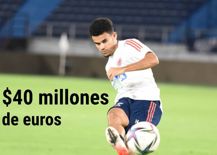 Luis Díaz le da lección a James: se convierte en el jugador colombiano más caro del mundo