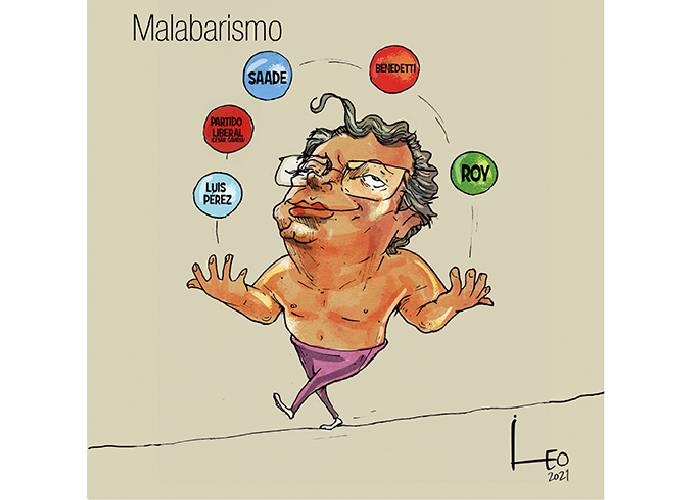 Caricatura: Malabarismo