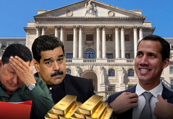 La furia de Maduro por perder el oro venezolano que los británicos solo le entregarán a Guaidó